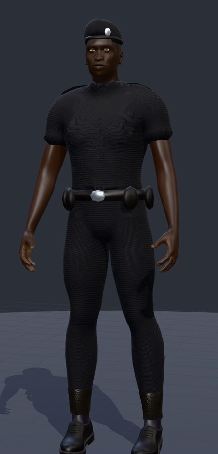Nigerian police officer preset