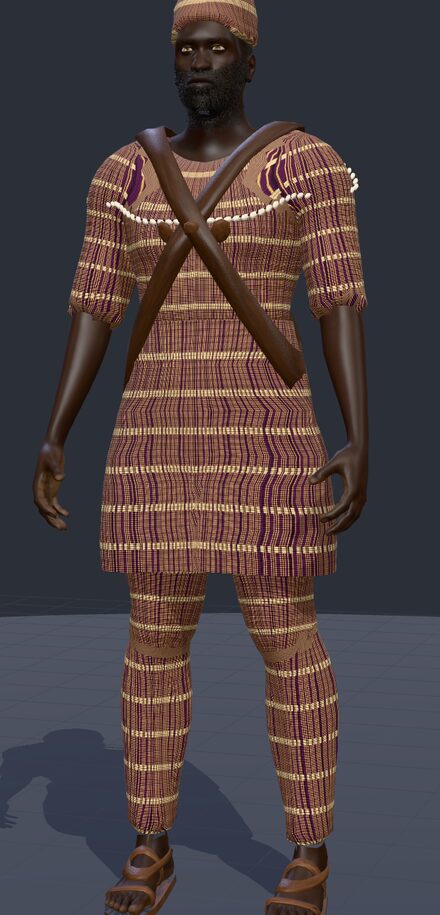 Yoruba warrior preset